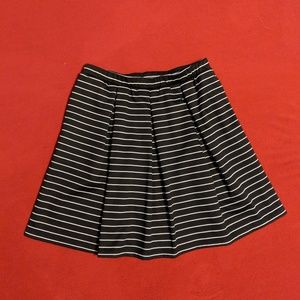 Pinstriped skirt